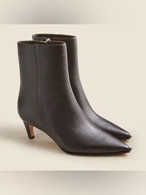 J crew Stevie ankle boots in leather